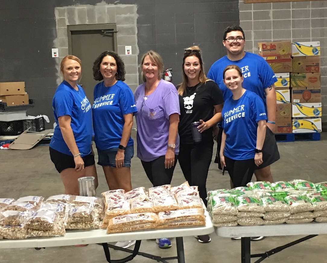 TFS Cares holiday giving event