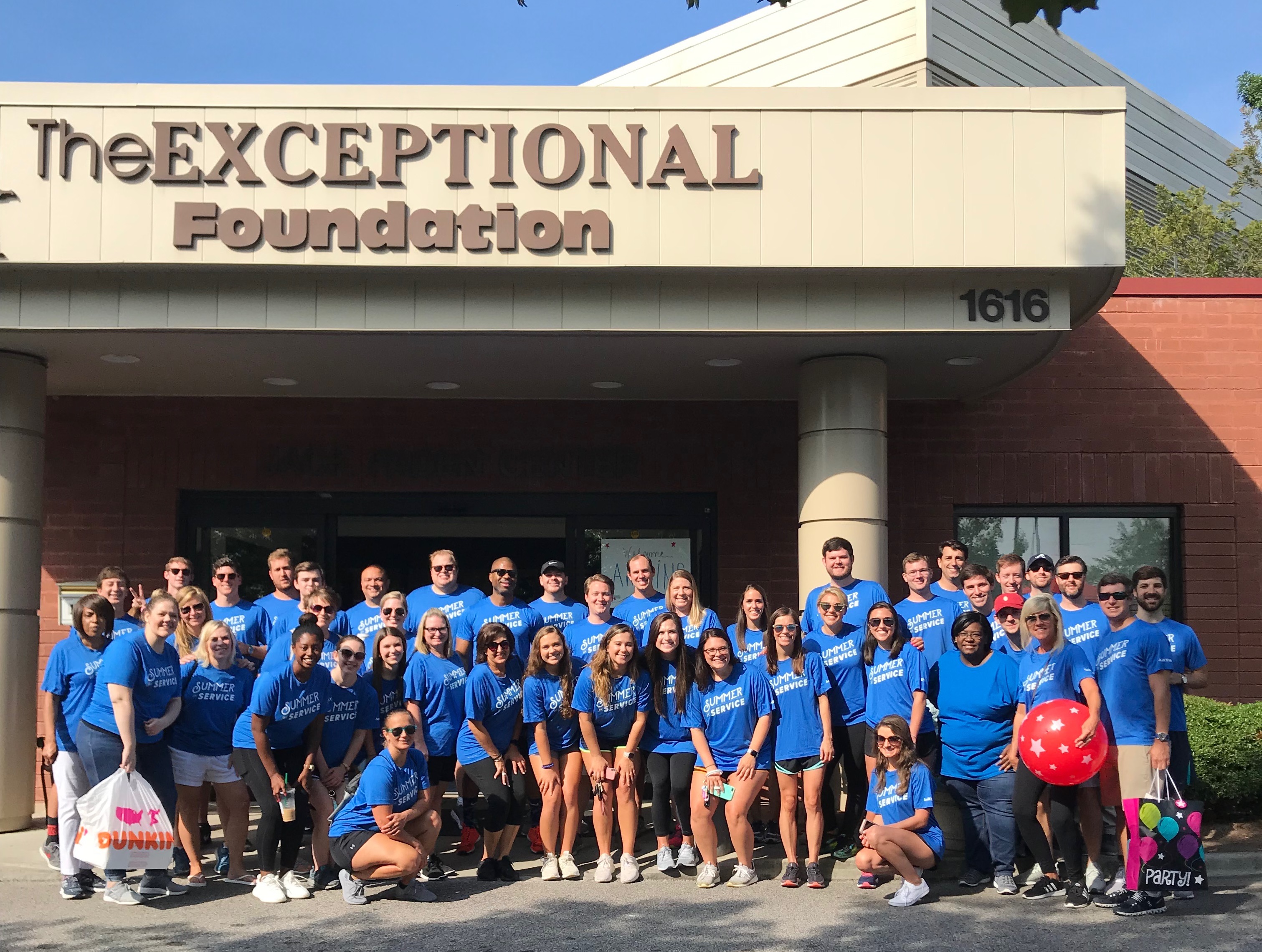 TFS Cares food bank support