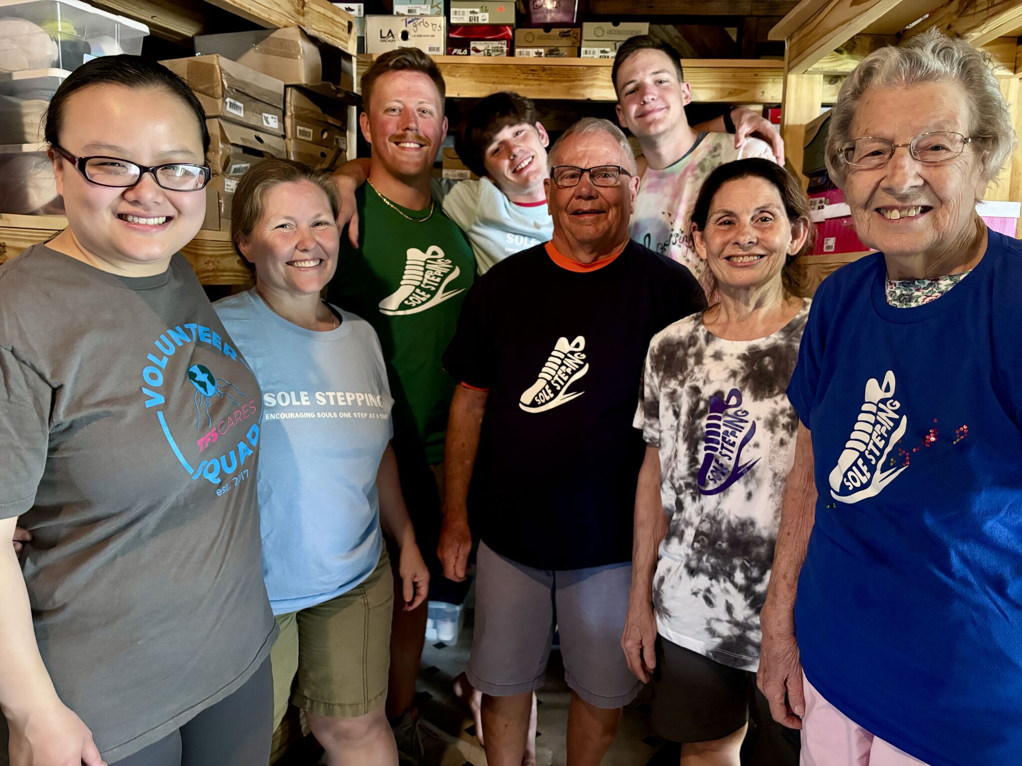 TFS Cares team service day